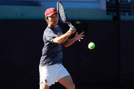 Karl Lee USC men's tennis