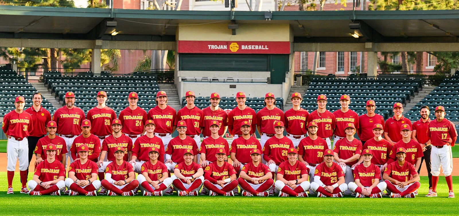 2023 USC Trojans Baseball Team Photo