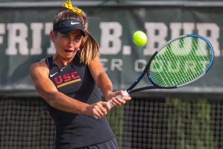 Nathalie Rodilosso USC women's tennis