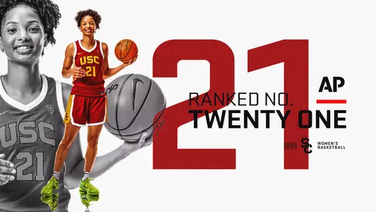 USC women't basketball 2023-24 preseason AP ranking - No. 21
