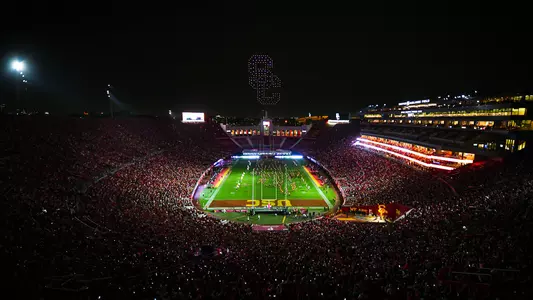 USC Trojans Football Drone Show