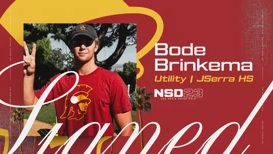 Bode Brinkema - USC men's water polo signee
