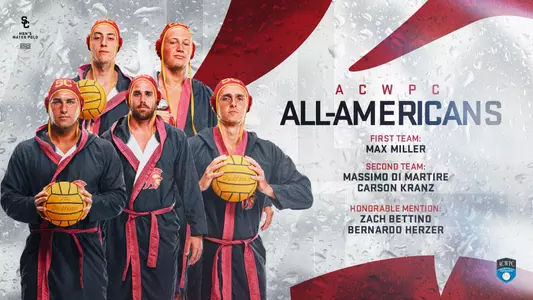 2023 ACWPC All-Americans - Max Miller, Massimo Di Martire, Carson Kranz, Zach Bettino, Bernardo Herzer
