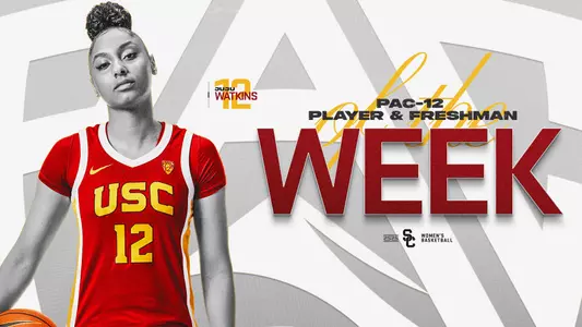 JuJu Watkins - Pac-12 Player and Freshman of the Week - Dec. 4, 2023
