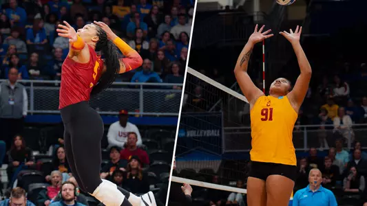 Skylar Fields and Mia Tuaniga AVCA All-Region Awards