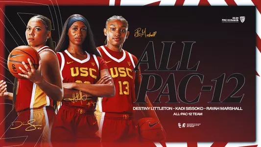 2023 All-Pac-12 Team - Destiny Littleton, Rayah Marshall, Kadi Sissoko