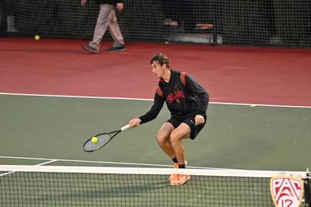 Wojtek Marek USC men's tennis
