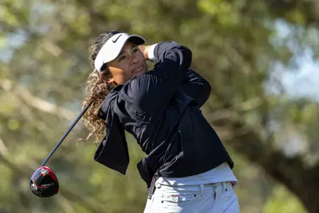 Amari Avery during the first round of the 2023 Augusta National Women's Amateur
