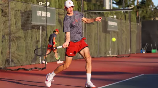 Wojtek Marek - USC men's tennis