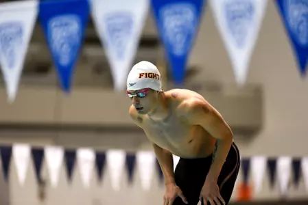 Mason Morris at Pac-12 Swim Championships