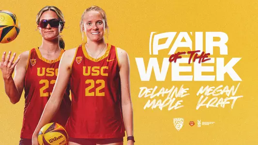 Pac-12 Pair of the Week Megan Kraft and Delaynie Maple