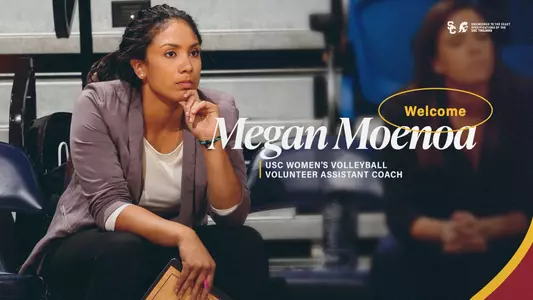 Megan Moenoa volunteer assistant coach announcement