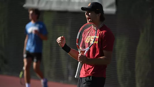 Stefan Dostanic USC men's tennis