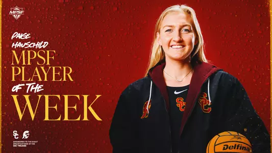Paige Hauschild MPSF Player of the Week April 25