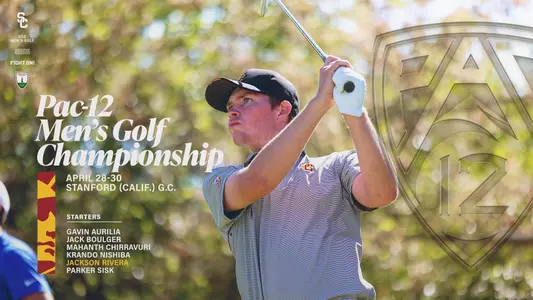 2022-23 Pac-12 Men's Golf Graphic