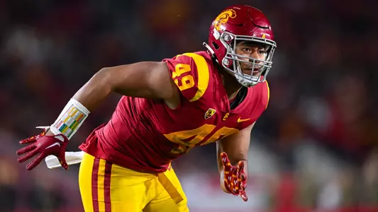 The No. 8 USC Trojans defeat the Colorado Buffaloes 55-17 on Friday, November 11, 2022 in Los Angeles, Calif. (John McGillen / USC Athletics)