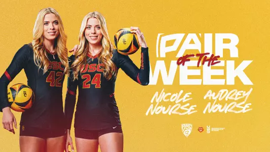 Audrey Nourse and Nicole Nourse Pac-12 Pair of the Week