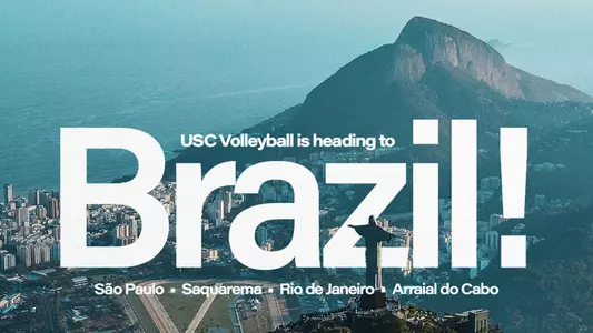 USC women's volleyball Brazil