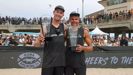 Andy Benesh and Miles Partain win the 2023 Huntington Beach Open