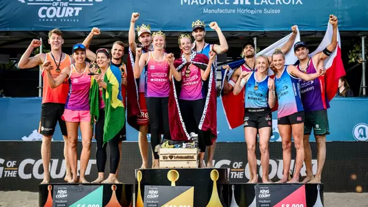 King and Queen of the Court Champions Megan Kraft