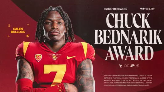 Calen Bullock Bednarik Award Watch List
