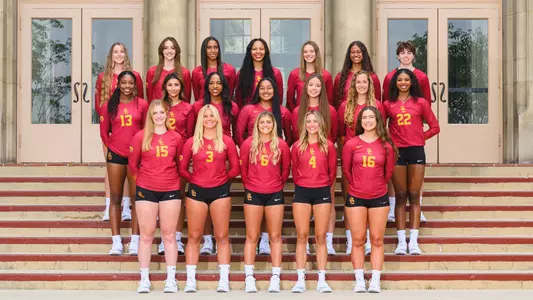 2023 USC Women's Volleyball Team Photo