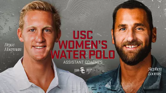 Bryce Hoerman & Stephen Loomis - USC women's water polo assistant coaches