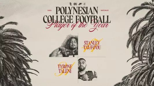 Ta'ufo'ou and Taleni Polynesian College Football Player of the Year Watch List