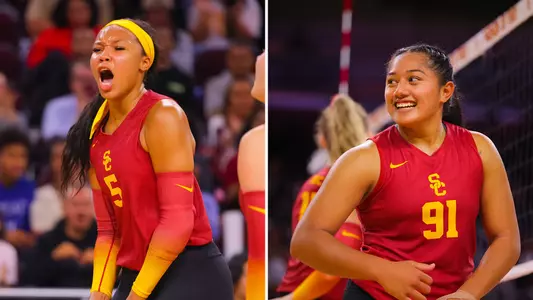 Skylar Fields and Mia Tuaniga 2023 Pac-12 Preseason All-Conference Team