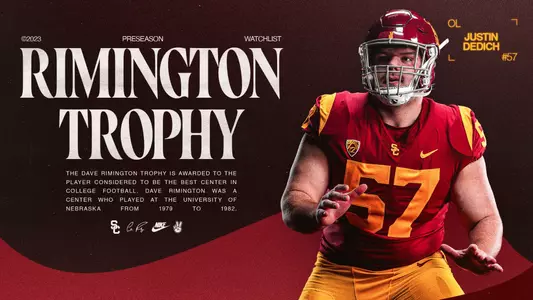 Justin Dedich Rimington Trophy Watch List