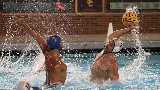Tom McGuire takes aim vs. UCLA at Uytengsu Aquatics Center