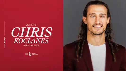 Chris Koclanes - USC women's basketball assistant coach