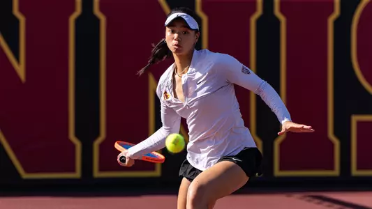 USC Women's Tennis plays in the Women of Troy invite at Marks Stadium on October 7, 2023
