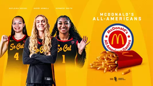 McDonald's All-Americans - Kayleigh Heckel, Avery Howell, Kennedy Smith
