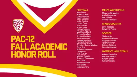 2023 Pac-12 Fall Academic Honor Roll