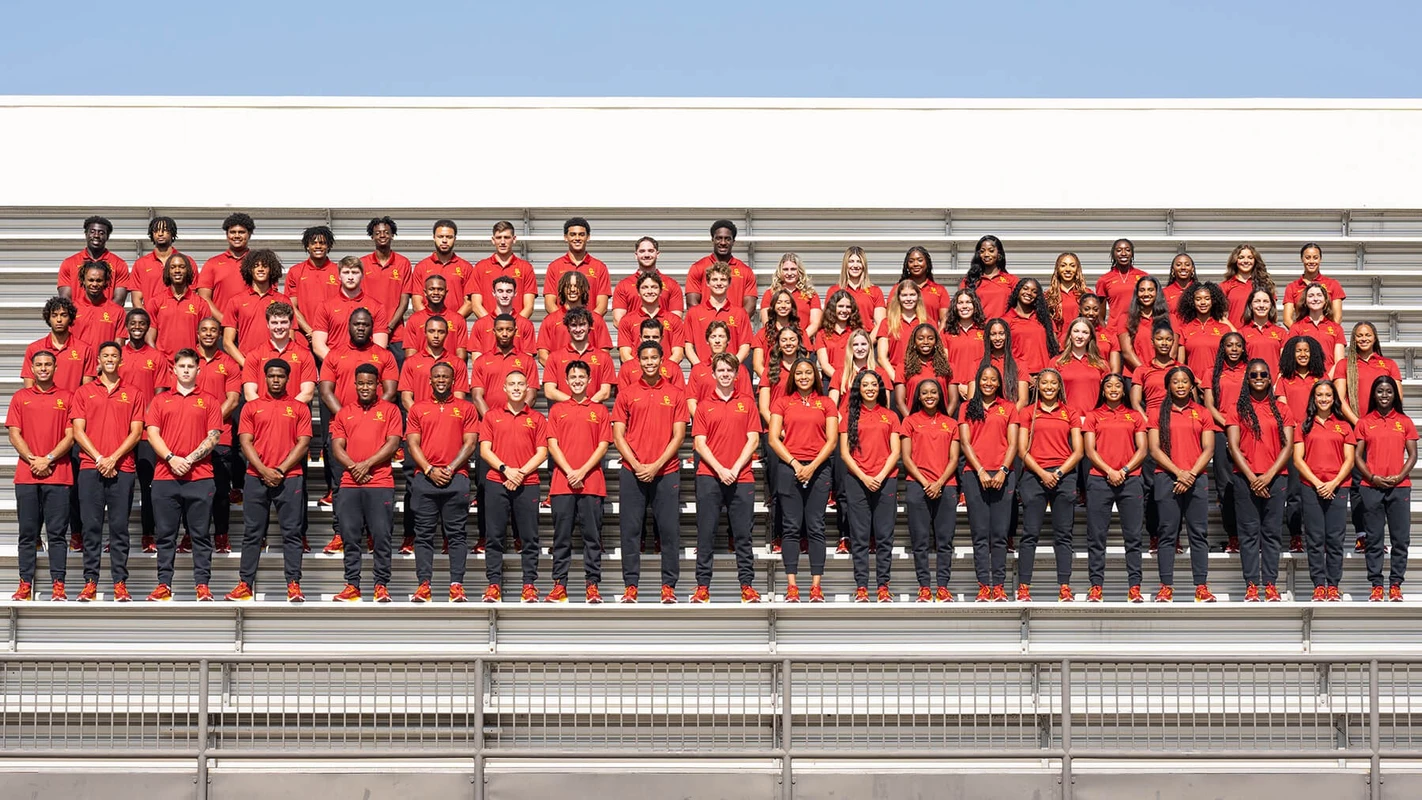 2025 USC Trojans Track & Field Team Photo