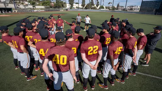 team at practice