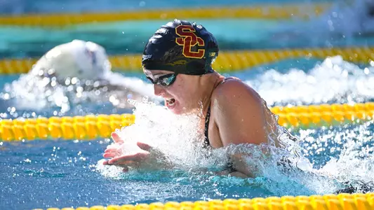 Ashley McMillan swimming breaststroke