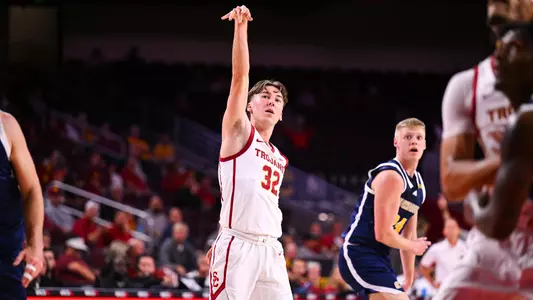 USC men's basketball beats Chattanooga 77-51 in its season opener on November 4th, 2024 in Los Angeles, Calif.