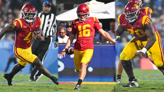 Eddie Czaplicki, Emmanuel Pregnon and Woody Marks Earn AP All-Big Ten Honors