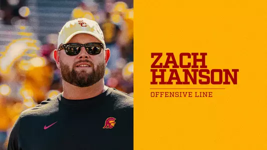 Zach Hanson Named USC Offensive Line Coach