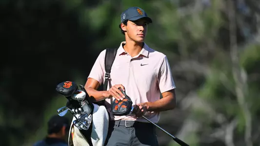 Nicolas Dominguez at the Southwestern Invitational