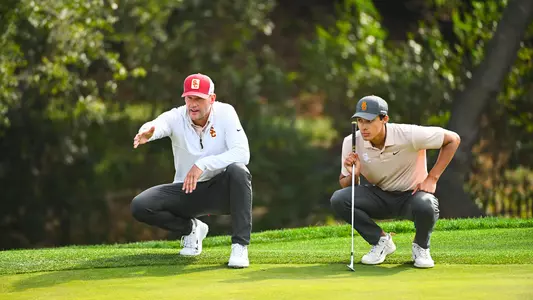 USC Trojans Men's Golf Head Coach Mark Hankins