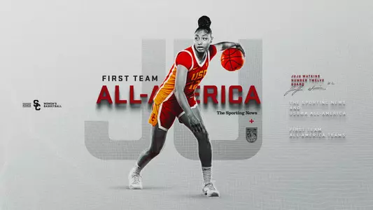 JuJu Watkins - First Team All-America USBWA & Sporting News