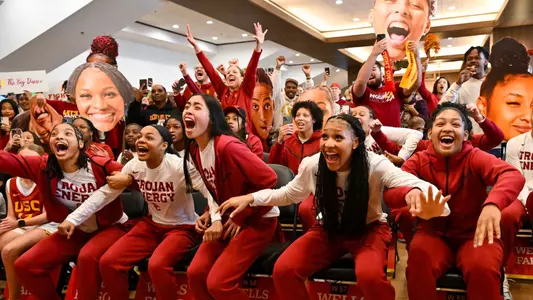 Team celebrates NCAA Tournament No. 1 seed announcement