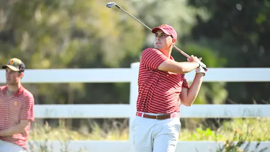 Gavin Aurilia follows through on his swing.