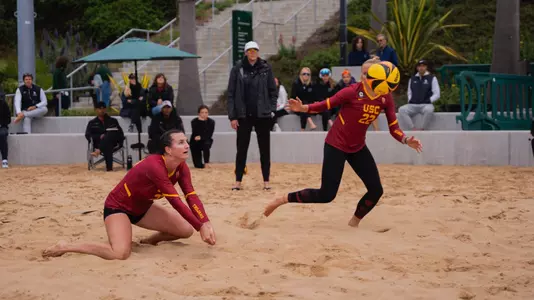 Delaynie Maple goes for a dig