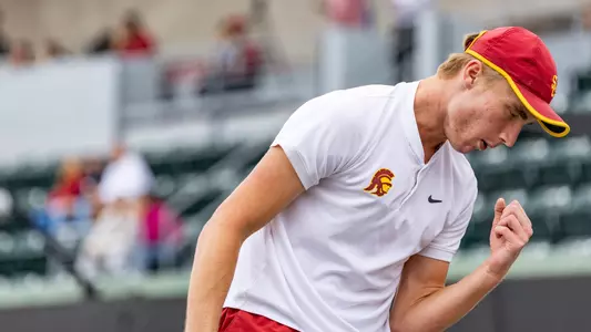 Vova Iakubenko Celebrate vs. Stanford