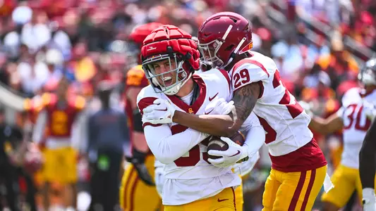 Garrett Pomerantz - USC Trojans Football Spring Game
