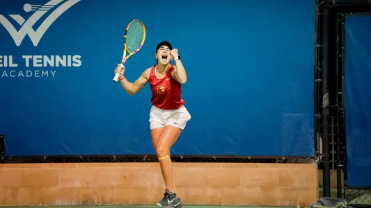 Emma Charney of USC women's tennis